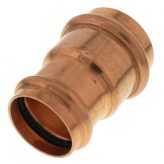 1-1/2" x 1-1/4" Copper Press-Fit Reducing Coupling