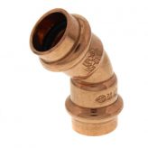 1/2" Copper Press-Fit 45 Elbow