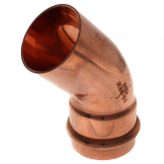 2" Copper Press-Fit Street 45 Elbow