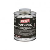 Masters® PVC-PRO Grey PVC Solvent Cement, 237 ml
