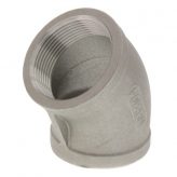 1-1/2" 316 Stainless Steel 45 Degree Elbow