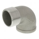 1-1/2" 316 Stainless Steel Street 90 Degree Elbow