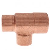 1-1/2" x 1-1/2" x 2" Copper Tee