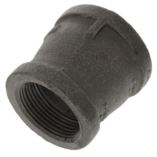 1-1-2 x 1-1-4 black reducing coupling