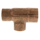 1-1/2" x 1-1/4" x 1-1/4" Copper Tee