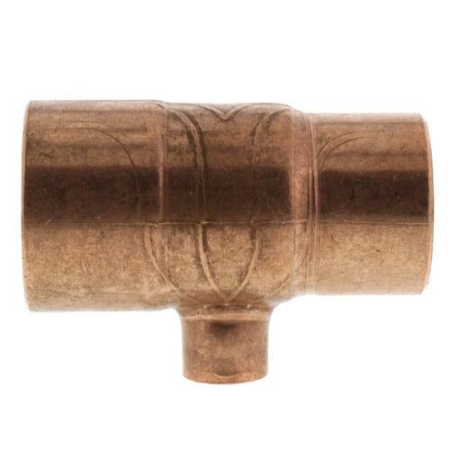 1-1-2 x 1-1-4 x 1-2 copper tee