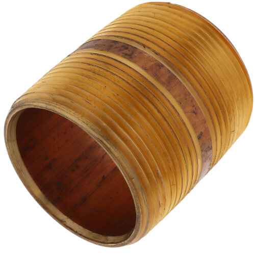 1-1-2 x 2 brass nipple