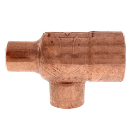 1-1-2 x 3-4 x 1 copper tee