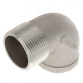1-1/4" 316 Stainless Steel Street 90 Degree Elbow