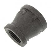 1-1/4" x 1" Black Malleable Reducing Coupling
