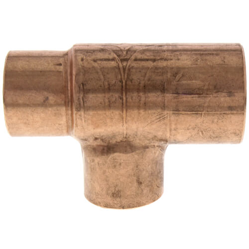 1-1-4 x 1 x 1 copper tee