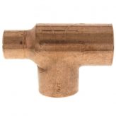 1-1/4" x 3/4" x 1-1/4" Copper Tee