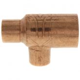 1-1/4" x 3/4" x 3/4" Copper Tee