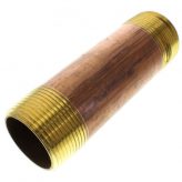 1-1/4" x 5-1/2" Brass Nipple (Lead Free)