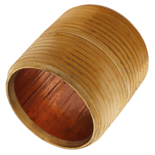 1-1-4 x close brass nipple