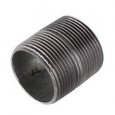 1-1/4" x Close (1-5/8") Galvanized Steel Nipple (Sch 40)