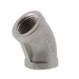 1/2" 316 Stainless Steel 45 Degree Elbow