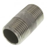 1/2" x 1-1/2" 316 Stainless Steel Nipple
