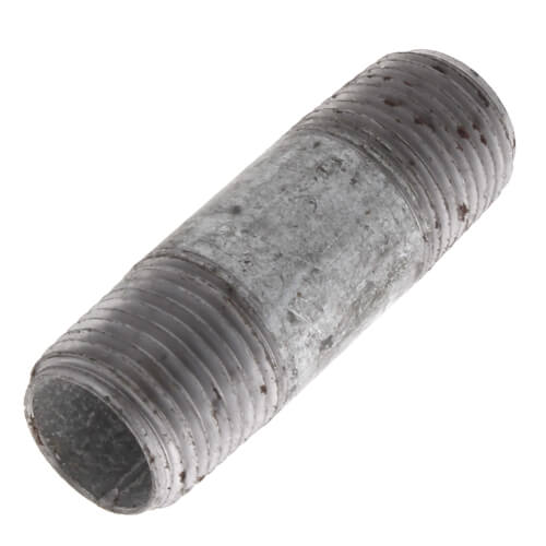 1-2 x 2-1-2 galv nipple