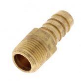 1/2" Hose Barb x 3/8" Male Pipe Brass Coupling (Lead Free)