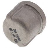 1/4" 316 Stainless Steel Cap