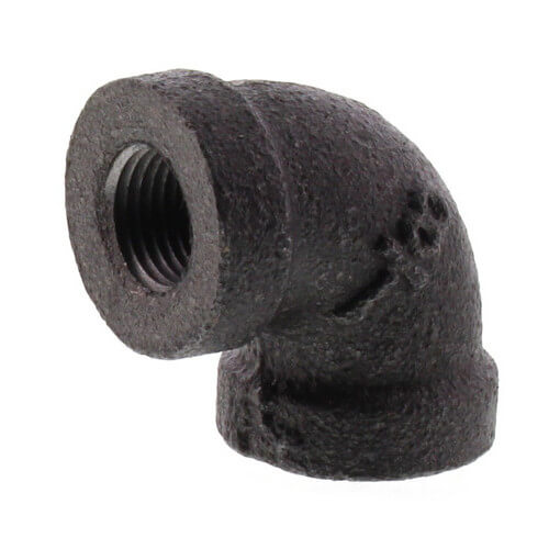 1-8 black 90 elbow