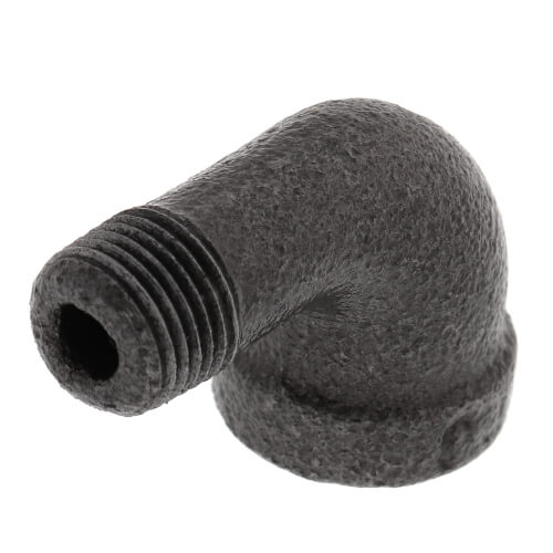 1-8 black 90 street elbow