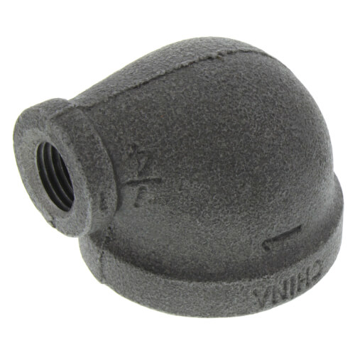1 x 1-4 black reducing 90 elbow