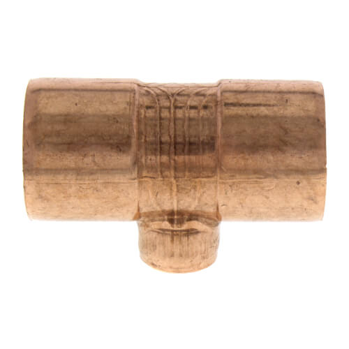 1 x 1 x 1-2 copper tee