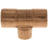1" x 1" x 3/4" Copper Tee