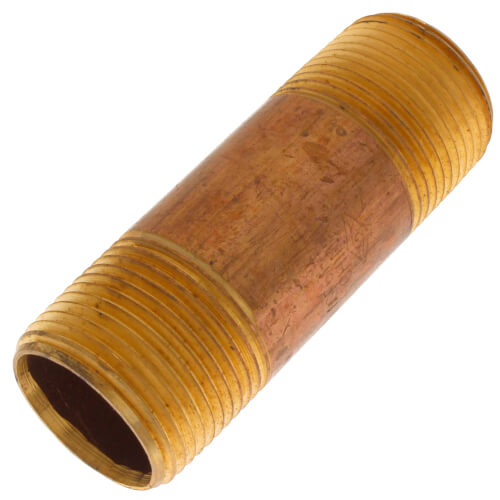 1 x 3-1-2 brass nipple