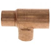 1" x 3/4" x 3/4" Copper Tee