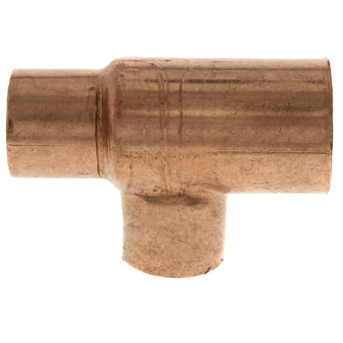 1 x 3-4 x 3-4 copper tee