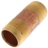 1" x 3" Brass Nipple (Lead Free)