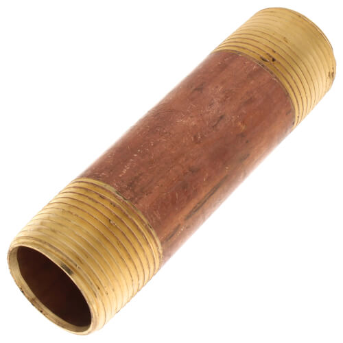 1 x 4-1-2 brass nipple