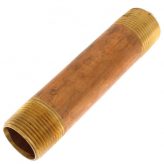 1" x 5-1/2" Brass Nipple (Lead Free)