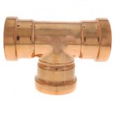 2-1/2" Copper Press-Fit Tee