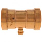 2-1/2" x 2-1/2" x 1/2" Copper Press-Fit Tee