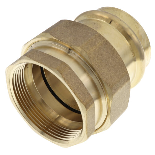 2 press x female copper union