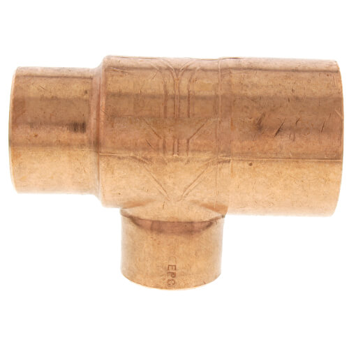 2 x 1-1-2 x 1-1-4 copper tee