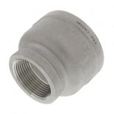 2" x 1-1/4" 316 Stainless Steel Reducing Coupling