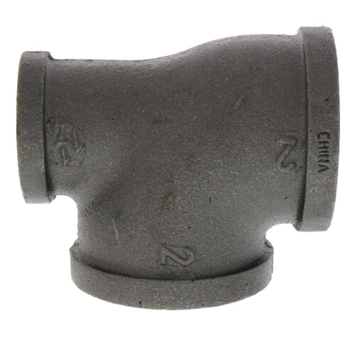 2 x 1-1-4 x 2 black reducing tee