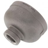 2" x 1/2" 316 Stainless Steel Reducing Coupling