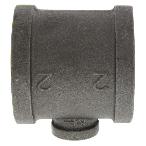 2 x 2 x 1-2 black reducing tee