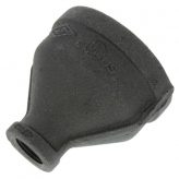 2" x 1/2" Black Malleable Reducing Coupling