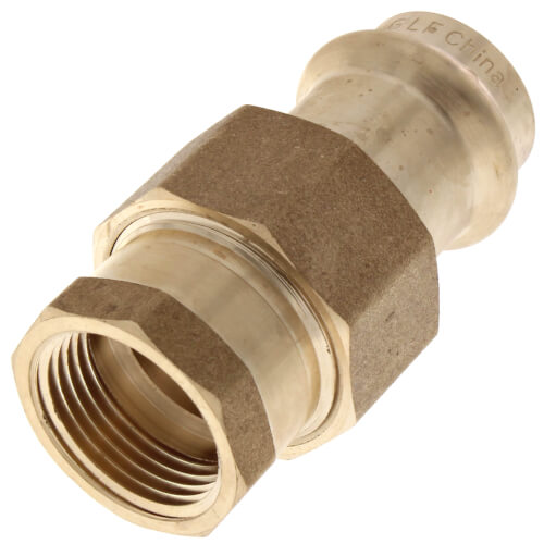 3-4 press x female copper union