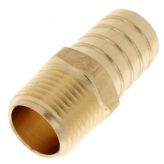 3/4" Hose Barb x 1/2" Male Pipe Brass Coupling (Lead Free)