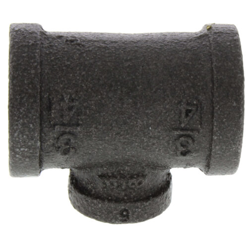 3-4 x 3-4 x 3-8 black reducing tee