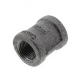 3/8" Black Malleable Iron Coupling
