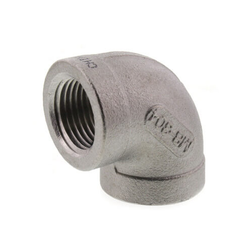 3-8 stainless steel 90 elbow